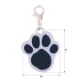 Адресник для собаки Paw Black 26x32мм