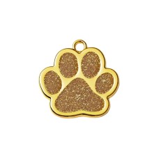 Адресник для кота Gold Paw Gold 30x29 мм