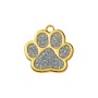 Адресник для кота Gold Paw Silver 30x29 мм