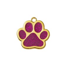 Адресник для кота Gold Paw Crimson 30x29 мм