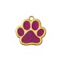 Адресник для кота Gold Paw Crimson 30x29 мм