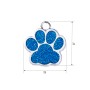 Адресник для кота Silver Paw Blue 25x27 мм