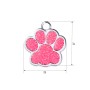 Адресник для кота Silver Paw Rose 25x27 мм