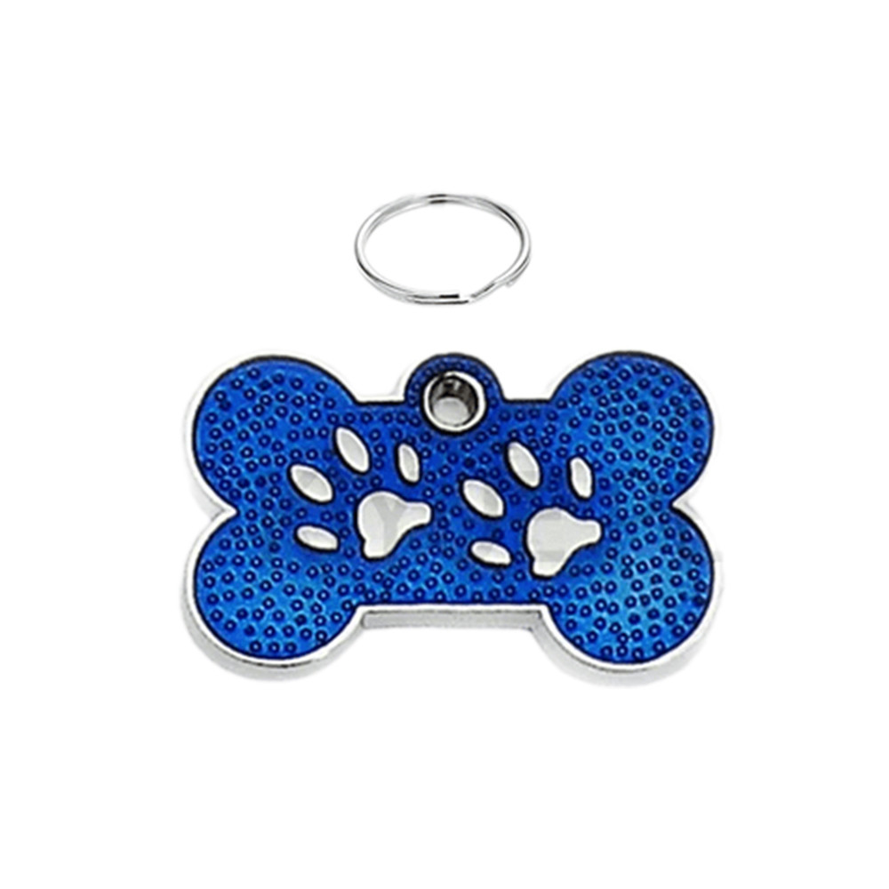 Адресник для собаки Bone Paws Native Blue 31х19мм