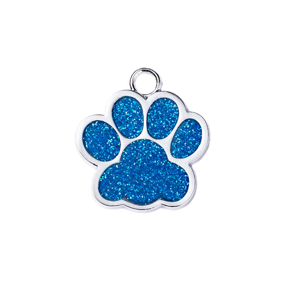 Адресник для кота Silver Paw Blue 25x27 мм